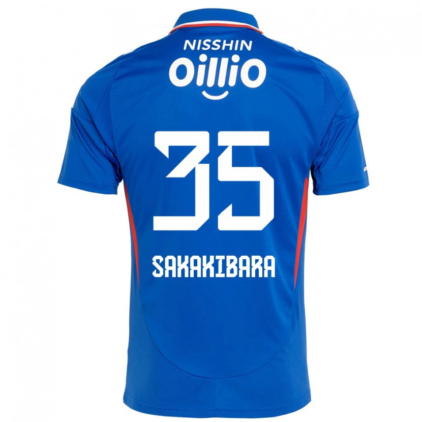 Danxen Kinder Keigo Sakakibara #35 Weiß Königsblau Heimtrikot Trikot 2025/26 T-Shirt Schweiz