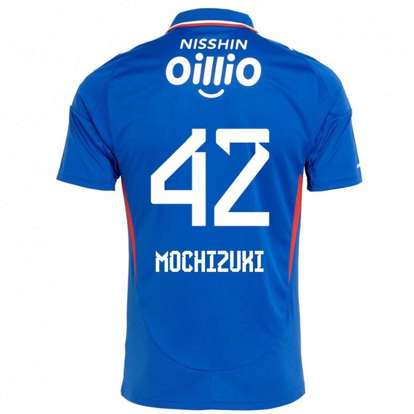 Danxen Kinder Kohei Mochizuki #42 Weiß Königsblau Heimtrikot Trikot 2025/26 T-Shirt Schweiz