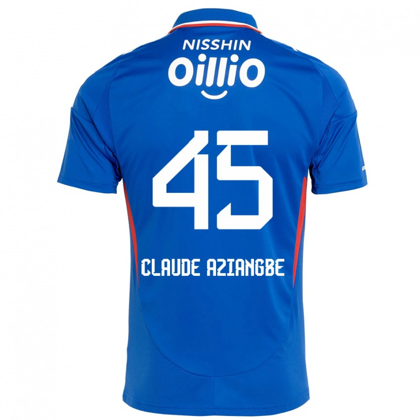 Danxen Kinder Jean Claude #45 Weiß Königsblau Heimtrikot Trikot 2025/26 T-Shirt Schweiz