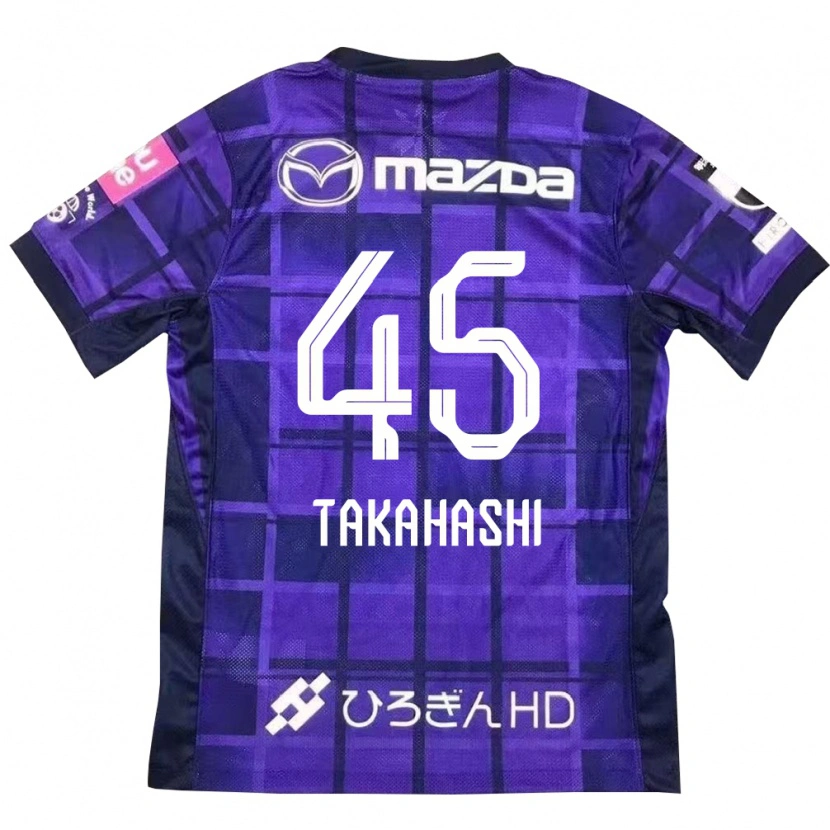 Danxen Kinder Narumi Takahashi #45 Weiß Orange Heimtrikot Trikot 2025/26 T-Shirt Schweiz