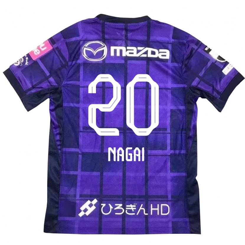 Danxen Kinder Ryo Nagai #20 Weiß Orange Heimtrikot Trikot 2025/26 T-Shirt Schweiz