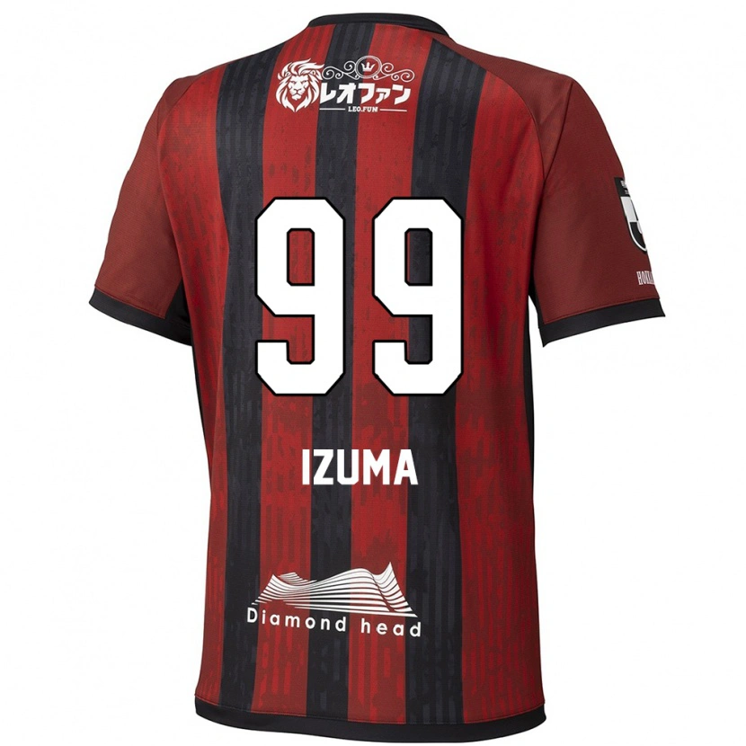 Danxen Kinder Shido Izuma #99 Rot Schwarz Heimtrikot Trikot 2025/26 T-Shirt Schweiz