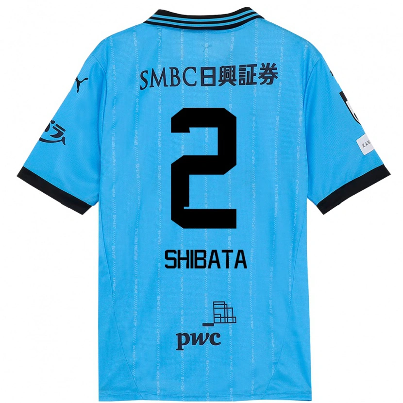Danxen Kinder Shotaro Shibata #2 Himmelblau Schwarz Heimtrikot Trikot 2025/26 T-Shirt Schweiz
