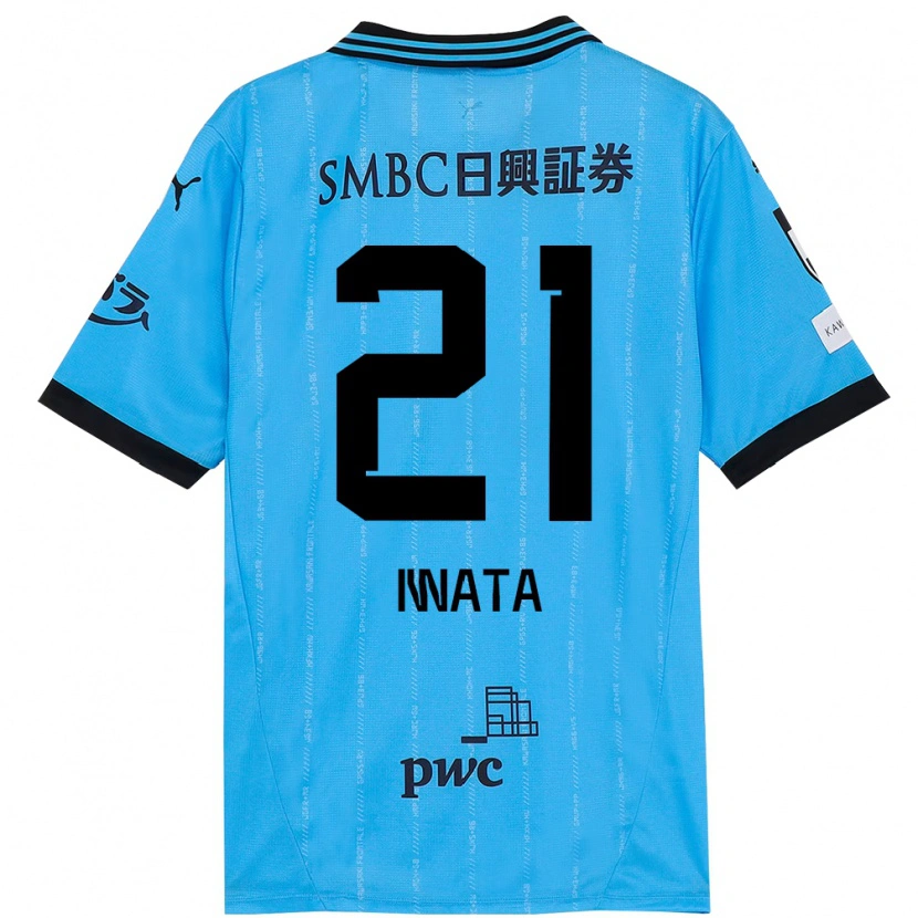 Danxen Kinder Kantaro Iwata #21 Weiß Himmelblau Heimtrikot Trikot 2025/26 T-Shirt Schweiz