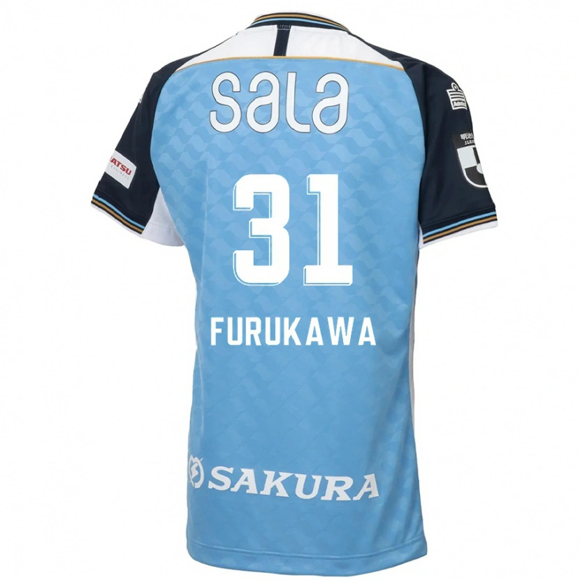 Danxen Kinder Yosuke Furukawa #31 Weiß Schwarz Heimtrikot Trikot 2025/26 T-Shirt Schweiz