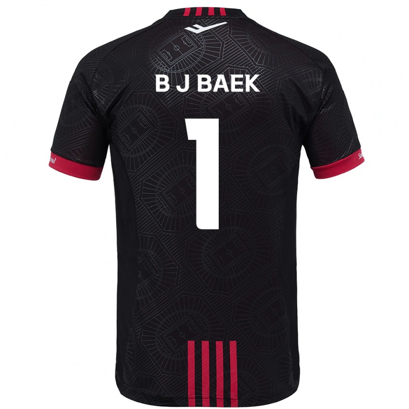 Danxen Kinder Jong-Beom Baek #1 Weiß Schwarz Heimtrikot Trikot 2025/26 T-Shirt Schweiz