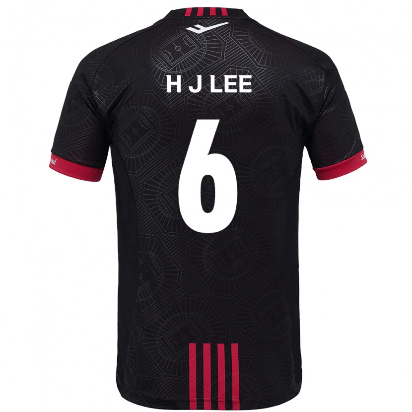 Danxen Kinder Ju-Hwan Lee #6 Weiß Schwarz Heimtrikot Trikot 2025/26 T-Shirt Schweiz
