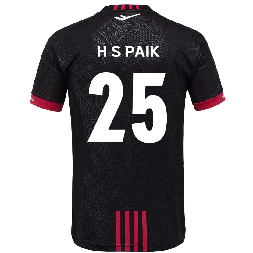 Danxen Kinder Sang-Hoon Paik #25 Weiß Schwarz Heimtrikot Trikot 2025/26 T-Shirt Schweiz