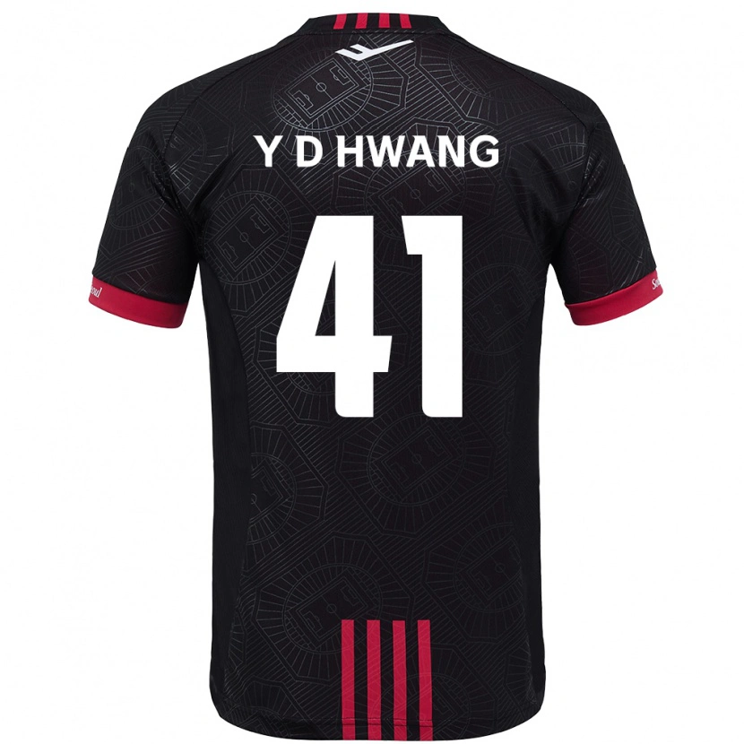 Danxen Kinder Do-Yoon Hwang #41 Weiß Schwarz Heimtrikot Trikot 2025/26 T-Shirt Schweiz