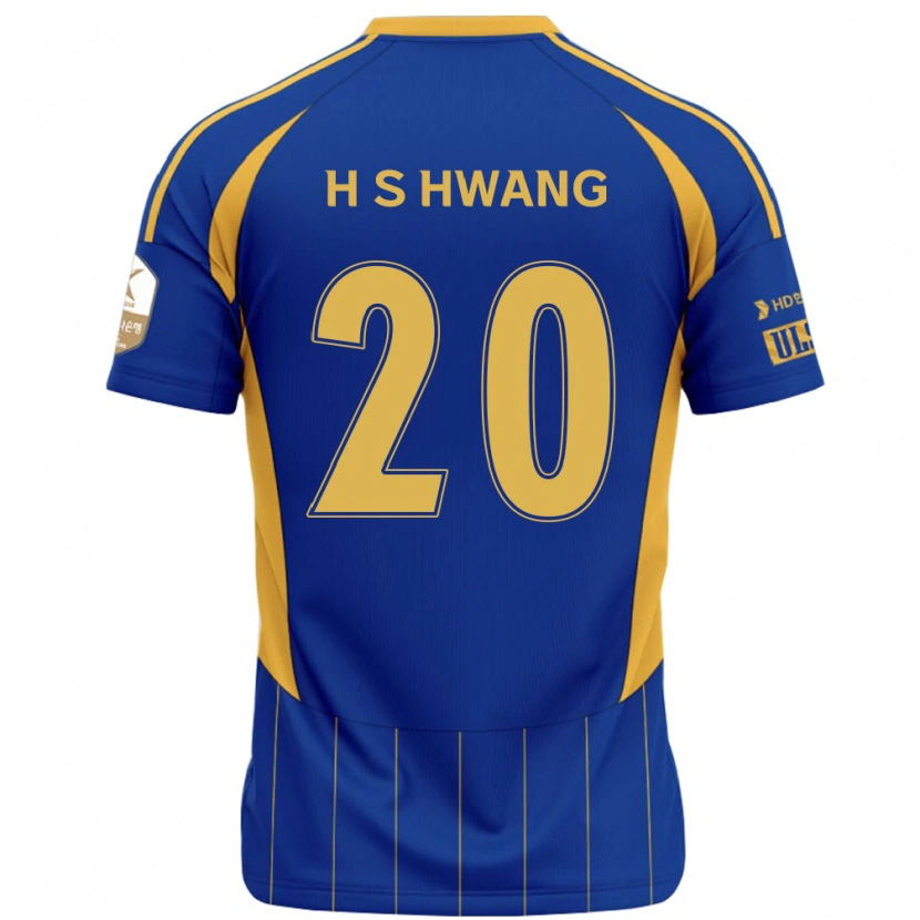 Danxen Kinder Seok-Ho Hwang #20 Weiß Himmelblau Heimtrikot Trikot 2025/26 T-Shirt Schweiz
