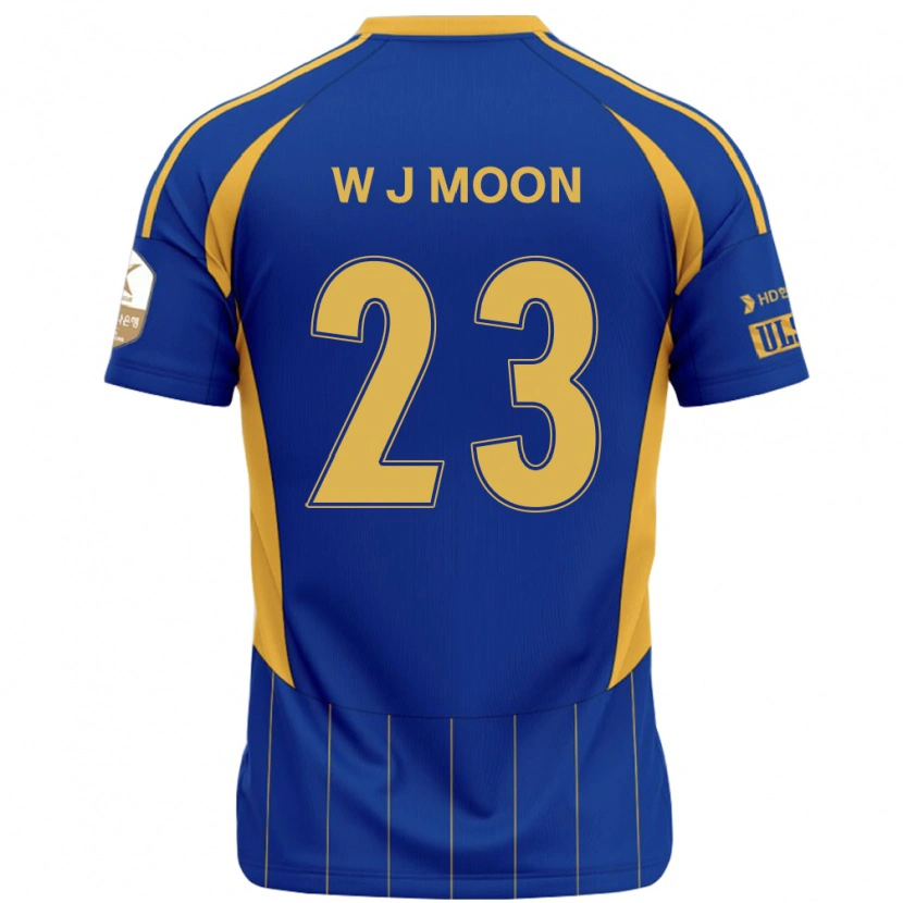 Danxen Kinder Ji-Won Moon #23 Weiß Himmelblau Heimtrikot Trikot 2025/26 T-Shirt Schweiz