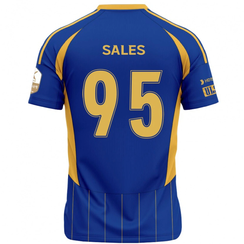 Danxen Kinder Matheus Sales #95 Weiß Himmelblau Heimtrikot Trikot 2025/26 T-Shirt Schweiz