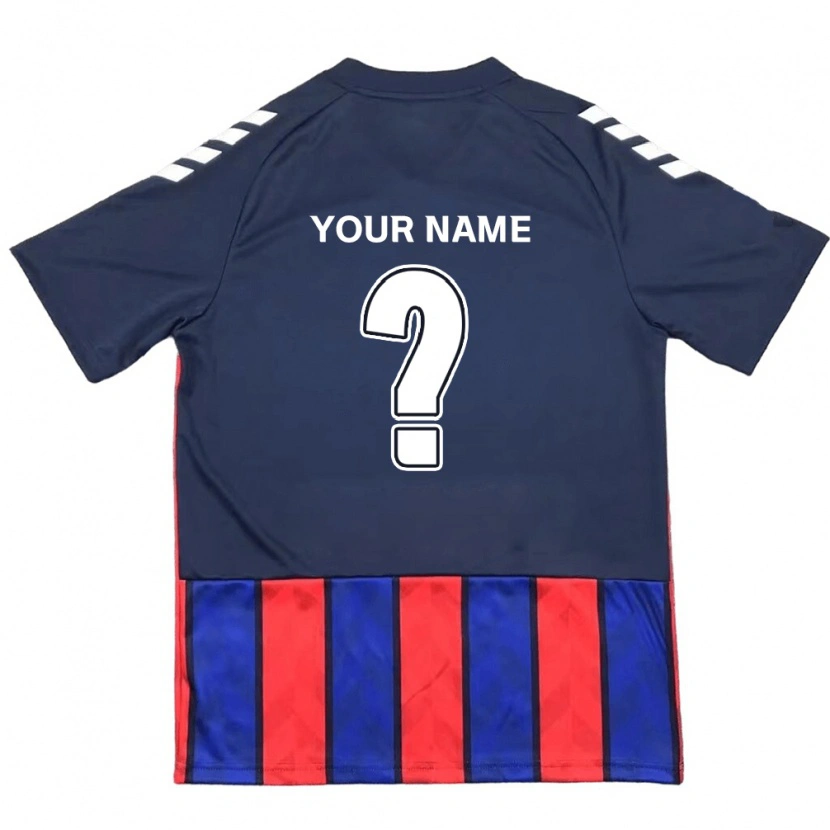 Danxen Kinder Ihren Namen #0 Off-White Rot Heimtrikot Trikot 2025/26 T-Shirt Schweiz
