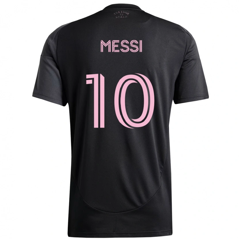 Danxen Kinder Lionel Messi #10 Rosa Schwarz Auswärtstrikot Trikot 2025/26 T-Shirt Schweiz