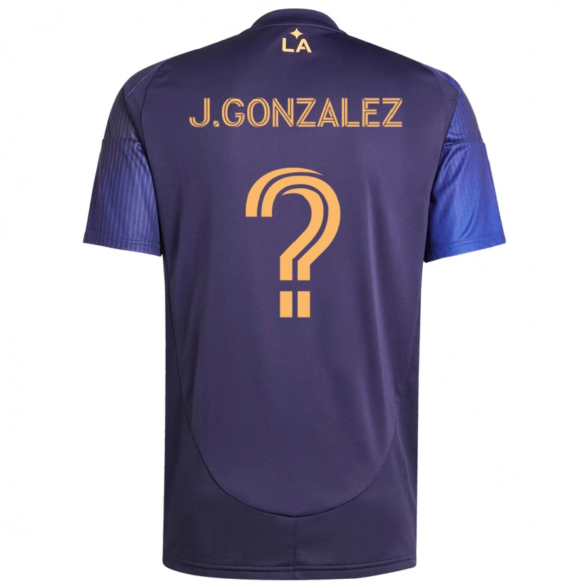 Danxen Kinder Jesse Gonzalez #0 Lila Blau Auswärtstrikot Trikot 2025/26 T-Shirt Schweiz