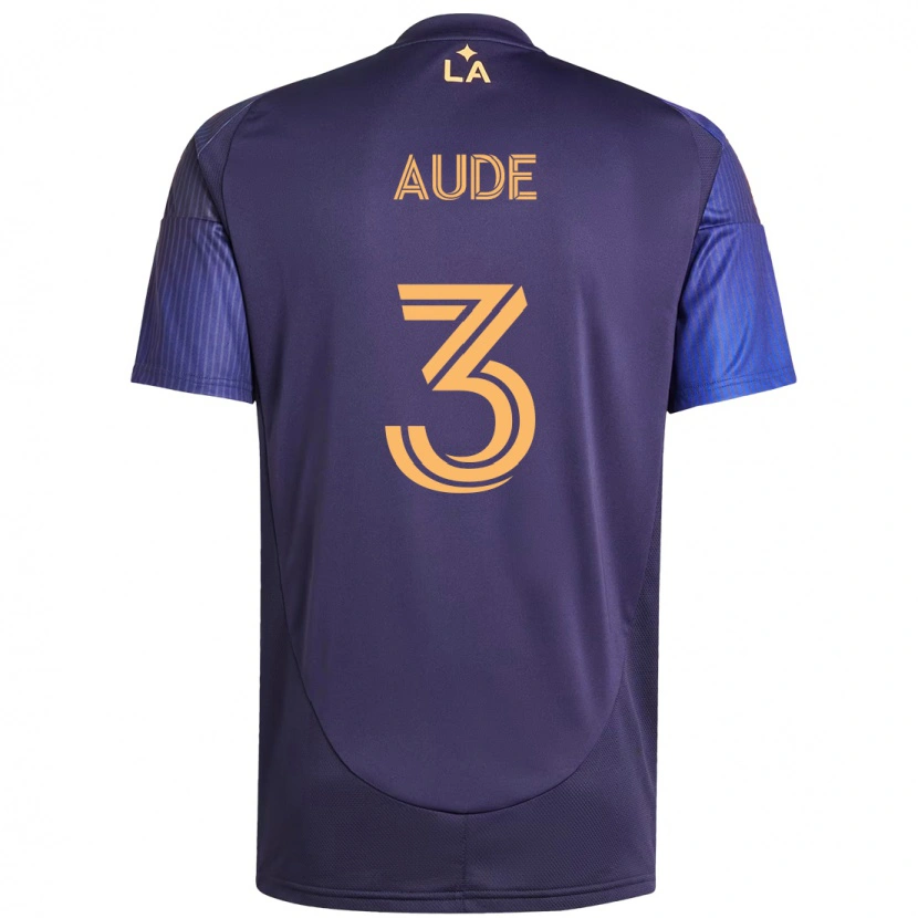 Danxen Kinder Julián Aude #3 Lila Blau Auswärtstrikot Trikot 2025/26 T-Shirt Schweiz