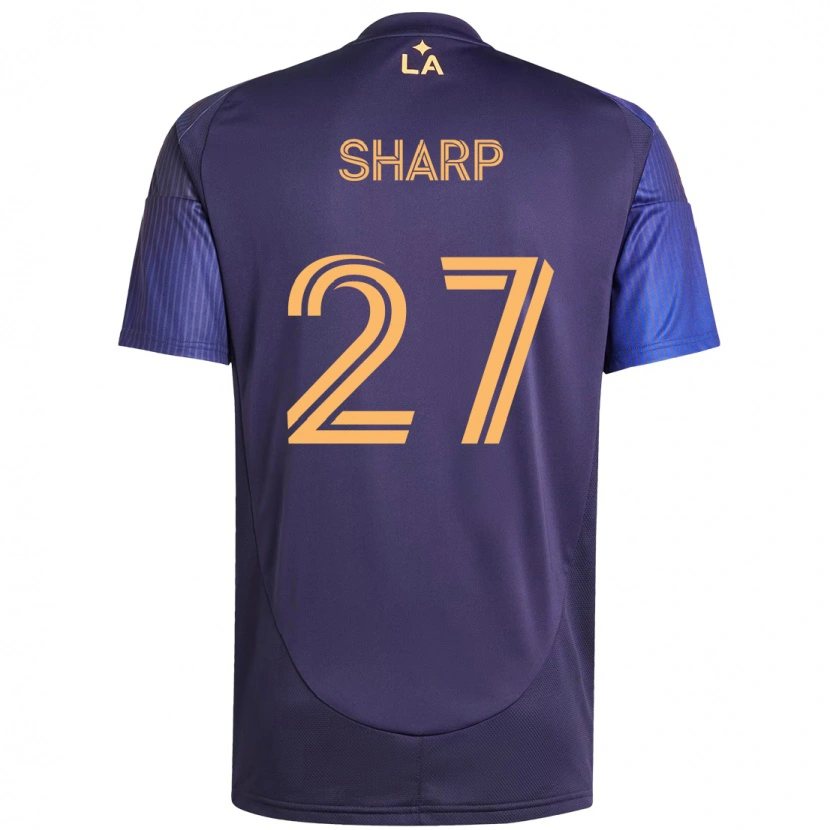 Danxen Kinder Billy Sharp #27 Weiß Gelb Auswärtstrikot Trikot 2025/26 T-Shirt Schweiz
