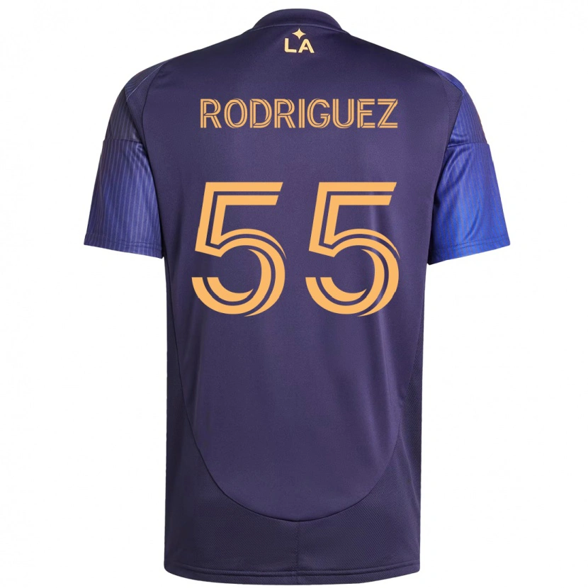 Danxen Kinder Diego Rodriguez #55 Weiß Gelb Auswärtstrikot Trikot 2025/26 T-Shirt Schweiz