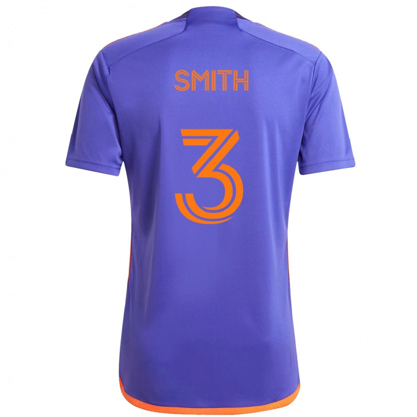 Danxen Kinder Brad Smith #3 Orange Weiß Auswärtstrikot Trikot 2025/26 T-Shirt Schweiz