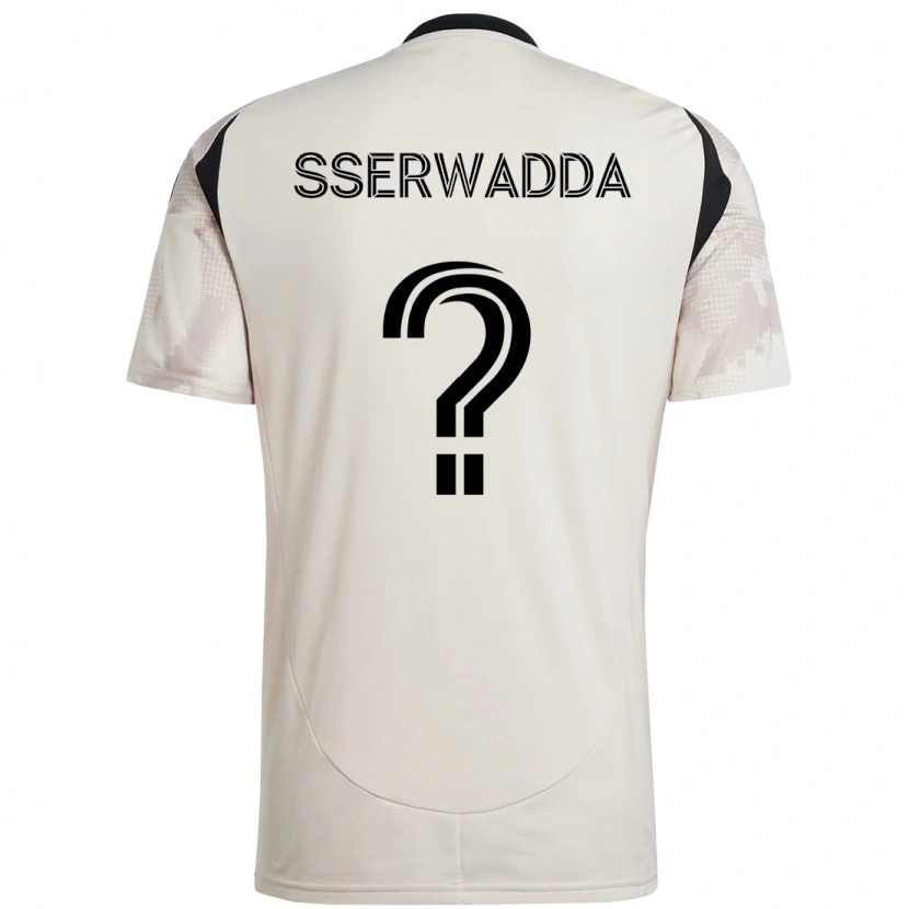Danxen Kinder Steven Sserwadda #0 Rot Schwarz Auswärtstrikot Trikot 2025/26 T-Shirt Schweiz