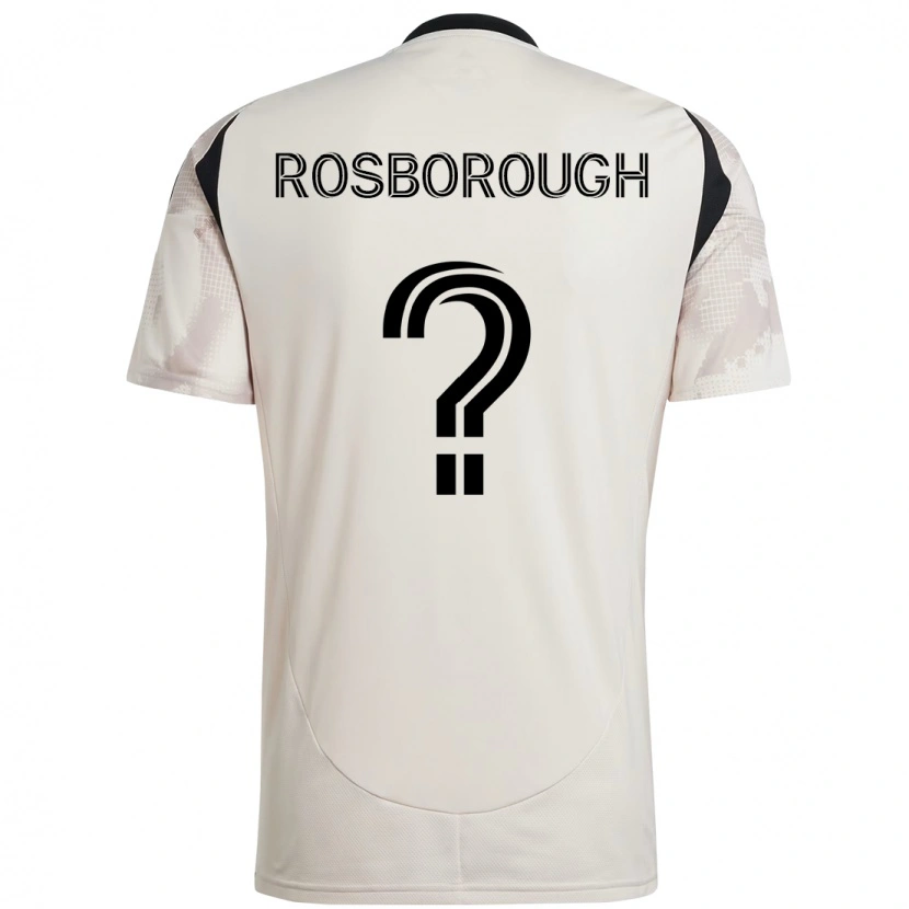 Danxen Kinder Tanner Rosborough #0 Rot Schwarz Auswärtstrikot Trikot 2025/26 T-Shirt Schweiz