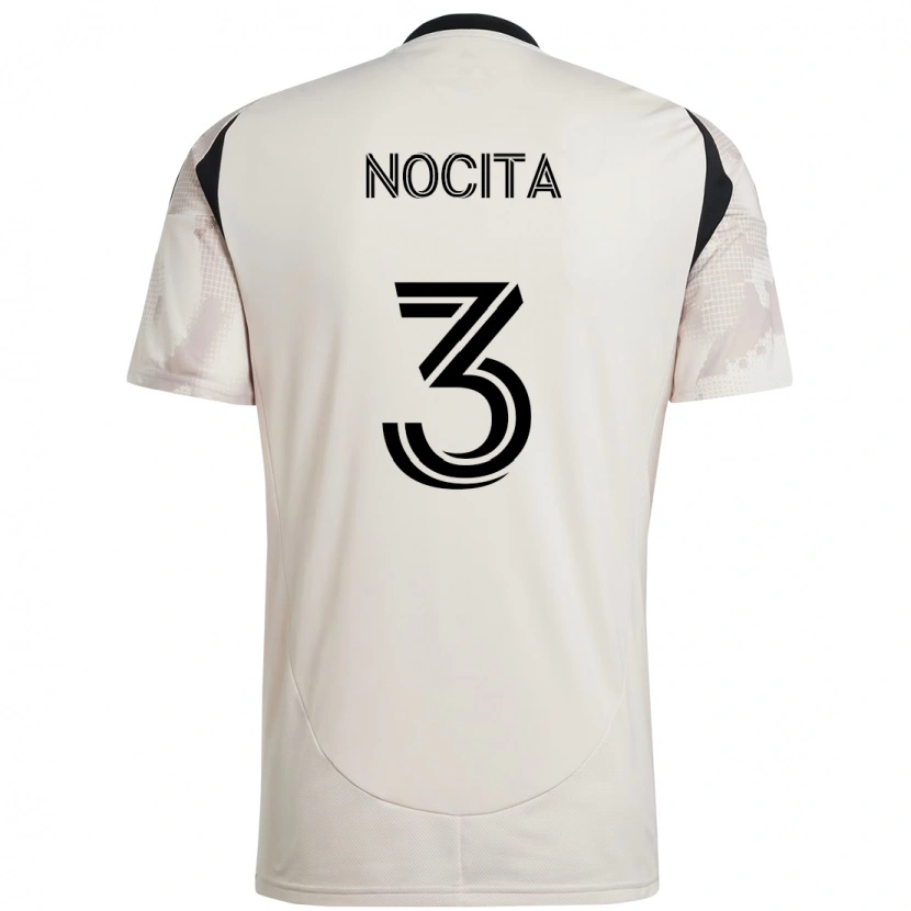 Danxen Kinder Matthew Nocita #3 Rot Schwarz Auswärtstrikot Trikot 2025/26 T-Shirt Schweiz