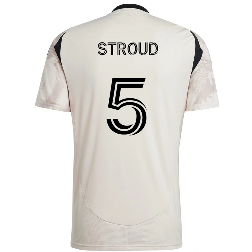 Danxen Kinder Peter Stroud #5 Rot Schwarz Auswärtstrikot Trikot 2025/26 T-Shirt Schweiz