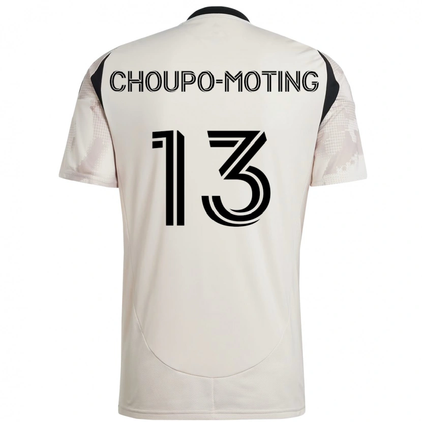 Danxen Kinder Eric-Maxim Choupo-Moting #13 Rot Schwarz Auswärtstrikot Trikot 2025/26 T-Shirt Schweiz