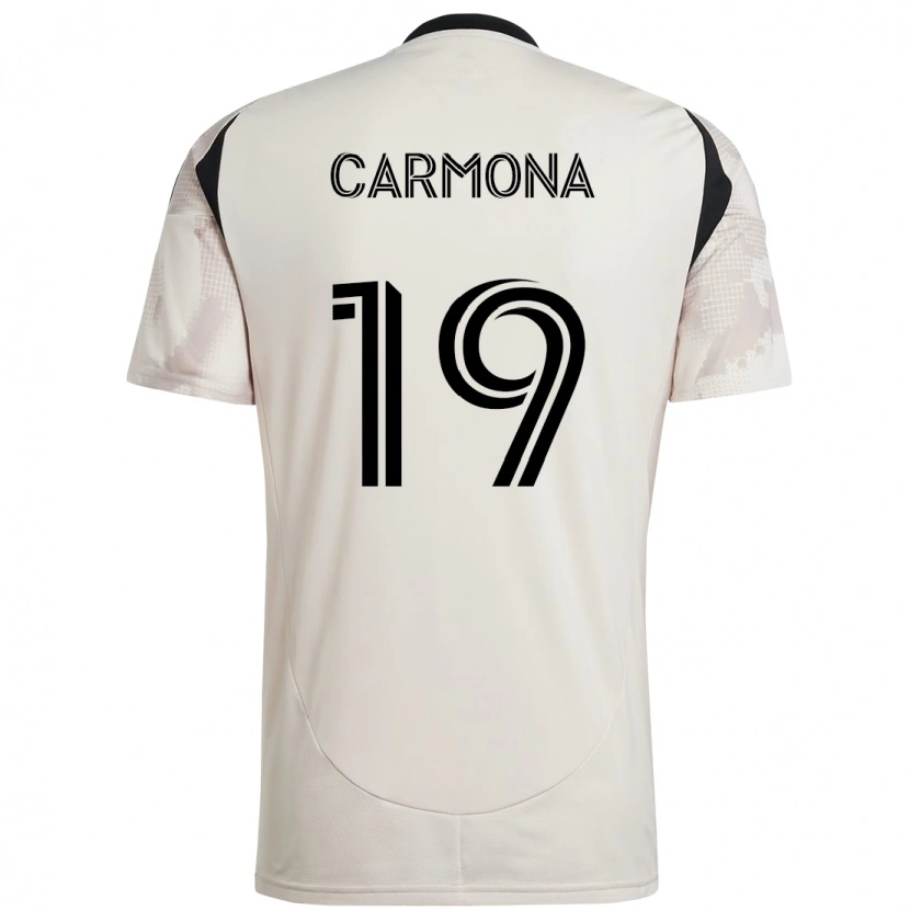Danxen Kinder Wikelman Carmona #19 Rot Schwarz Auswärtstrikot Trikot 2025/26 T-Shirt Schweiz