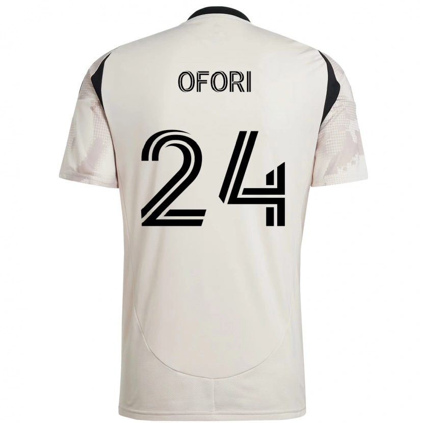 Danxen Kinder Curtis Ofori #24 Rot Schwarz Auswärtstrikot Trikot 2025/26 T-Shirt Schweiz