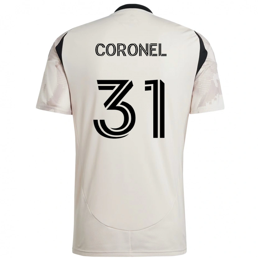 Danxen Kinder Carlos Coronel #31 Rot Schwarz Auswärtstrikot Trikot 2025/26 T-Shirt Schweiz