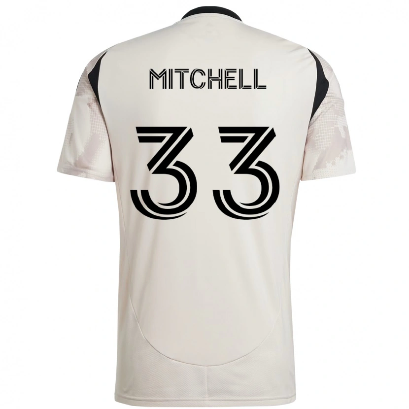 Danxen Kinder Roald Mitchell #33 Rot Schwarz Auswärtstrikot Trikot 2025/26 T-Shirt Schweiz