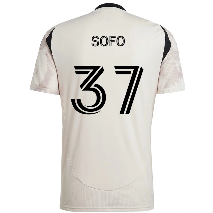 Danxen Kinder Mohammed Sofo #37 Rot Schwarz Auswärtstrikot Trikot 2025/26 T-Shirt Schweiz