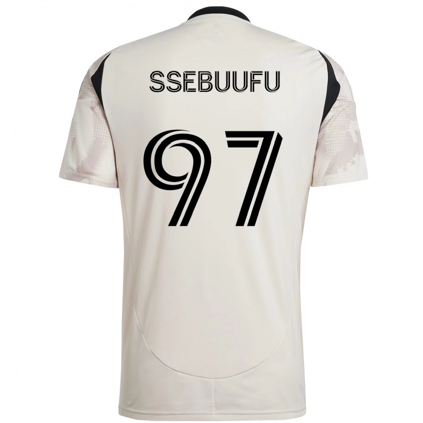 Danxen Kinder Frank Ssebuufu #97 Rot Schwarz Auswärtstrikot Trikot 2025/26 T-Shirt Schweiz
