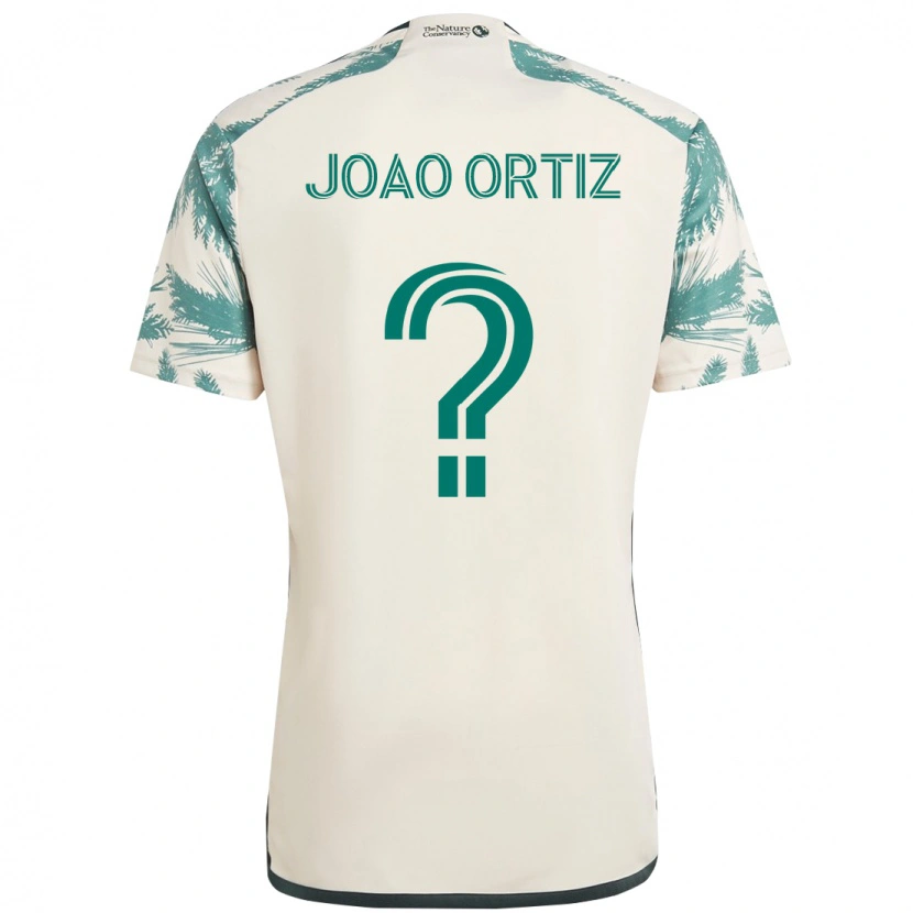 Danxen Kinder Joao Ortiz #0 Schwarz Braun Auswärtstrikot Trikot 2025/26 T-Shirt Schweiz