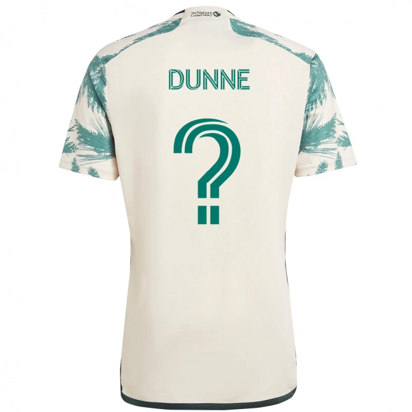 Danxen Kinder Michael Dunne #0 Schwarz Braun Auswärtstrikot Trikot 2025/26 T-Shirt Schweiz