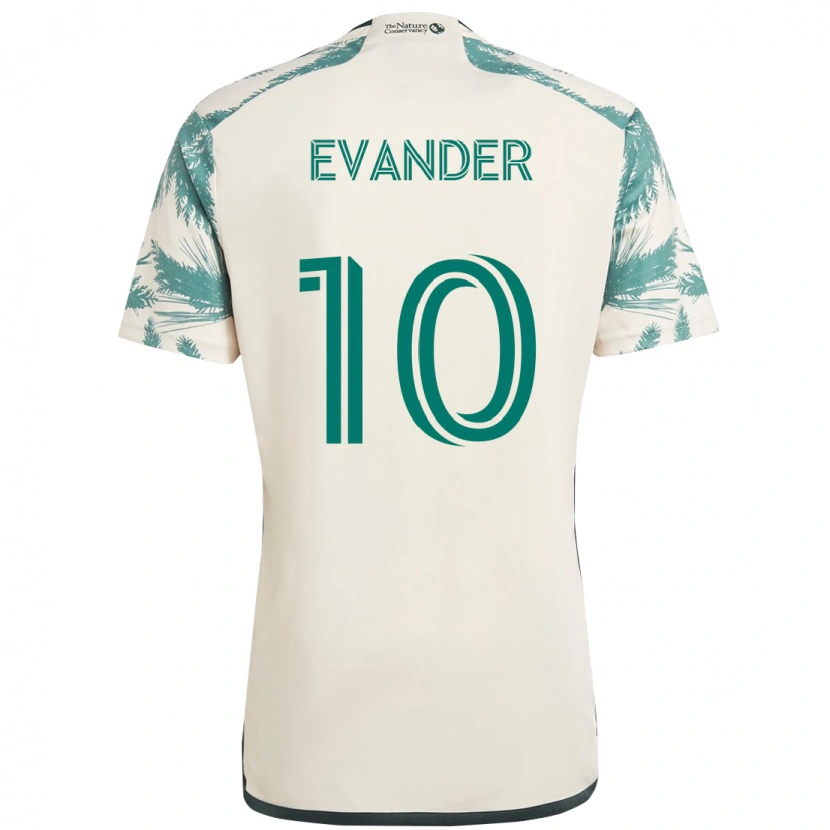 Danxen Kinder Evander #10 Schwarz Braun Auswärtstrikot Trikot 2025/26 T-Shirt Schweiz