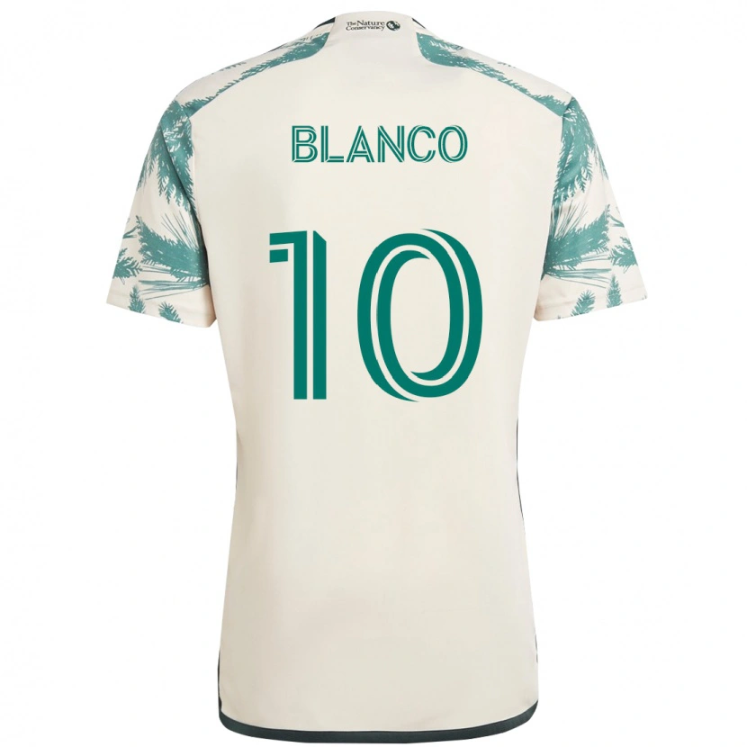 Danxen Kinder Sebastián Blanco #10 Schwarz Braun Auswärtstrikot Trikot 2025/26 T-Shirt Schweiz