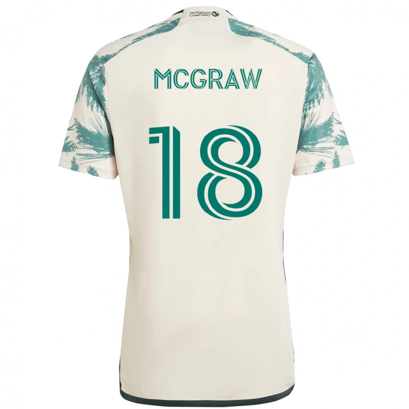 Danxen Kinder Zac Mcgraw #18 Schwarz Braun Auswärtstrikot Trikot 2025/26 T-Shirt Schweiz