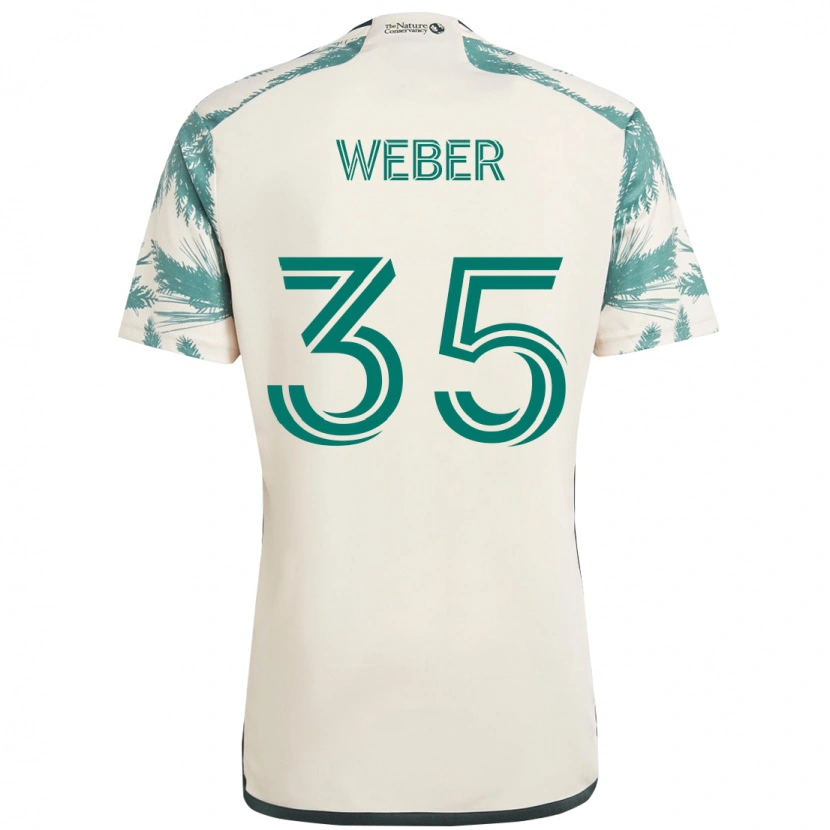 Danxen Kinder Tristan Weber #35 Schwarz Braun Auswärtstrikot Trikot 2025/26 T-Shirt Schweiz