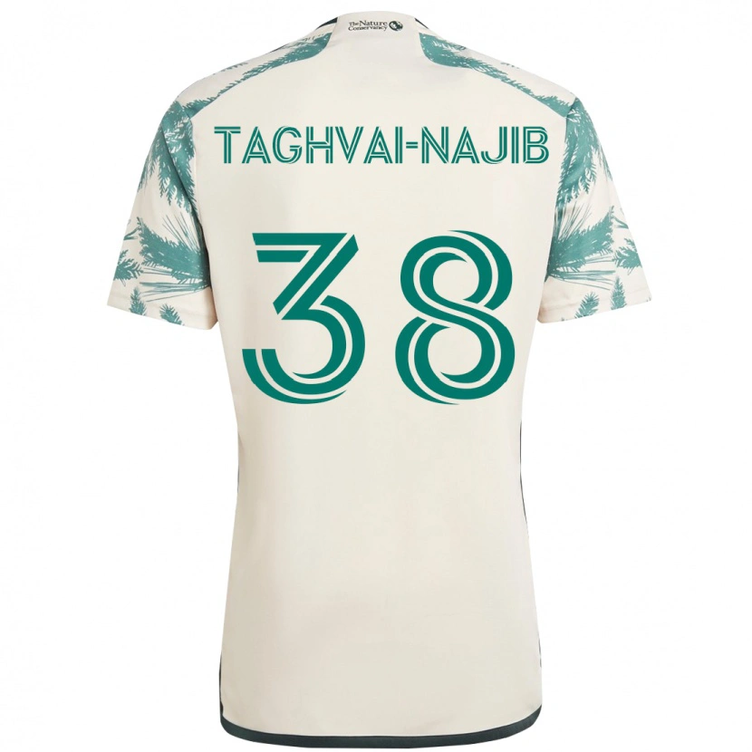 Danxen Kinder Braxton Taghvai-Najib #38 Schwarz Braun Auswärtstrikot Trikot 2025/26 T-Shirt Schweiz