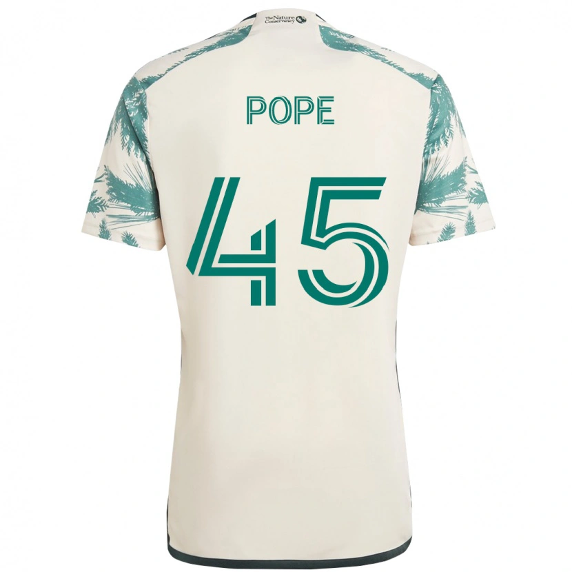 Danxen Kinder Blake Pope #45 Schwarz Braun Auswärtstrikot Trikot 2025/26 T-Shirt Schweiz