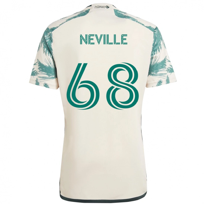 Danxen Kinder Harvey Neville #68 Schwarz Braun Auswärtstrikot Trikot 2025/26 T-Shirt Schweiz