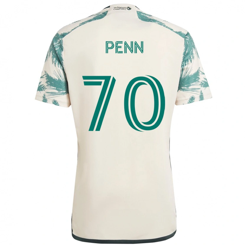 Danxen Kinder Josh Penn #70 Schwarz Braun Auswärtstrikot Trikot 2025/26 T-Shirt Schweiz
