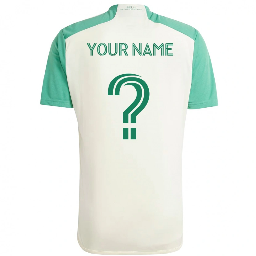Danxen Kinder Ihren Namen #0 Grün Schwarz Auswärtstrikot Trikot 2025/26 T-Shirt Schweiz