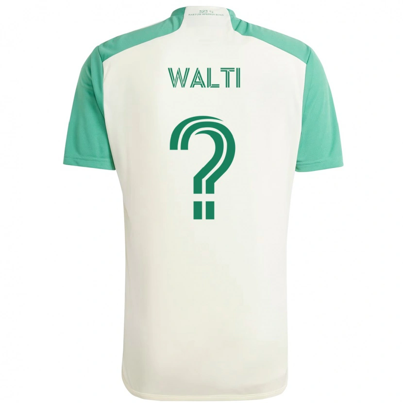 Danxen Kinder Jackson Wälti #0 Grün Schwarz Auswärtstrikot Trikot 2025/26 T-Shirt Schweiz