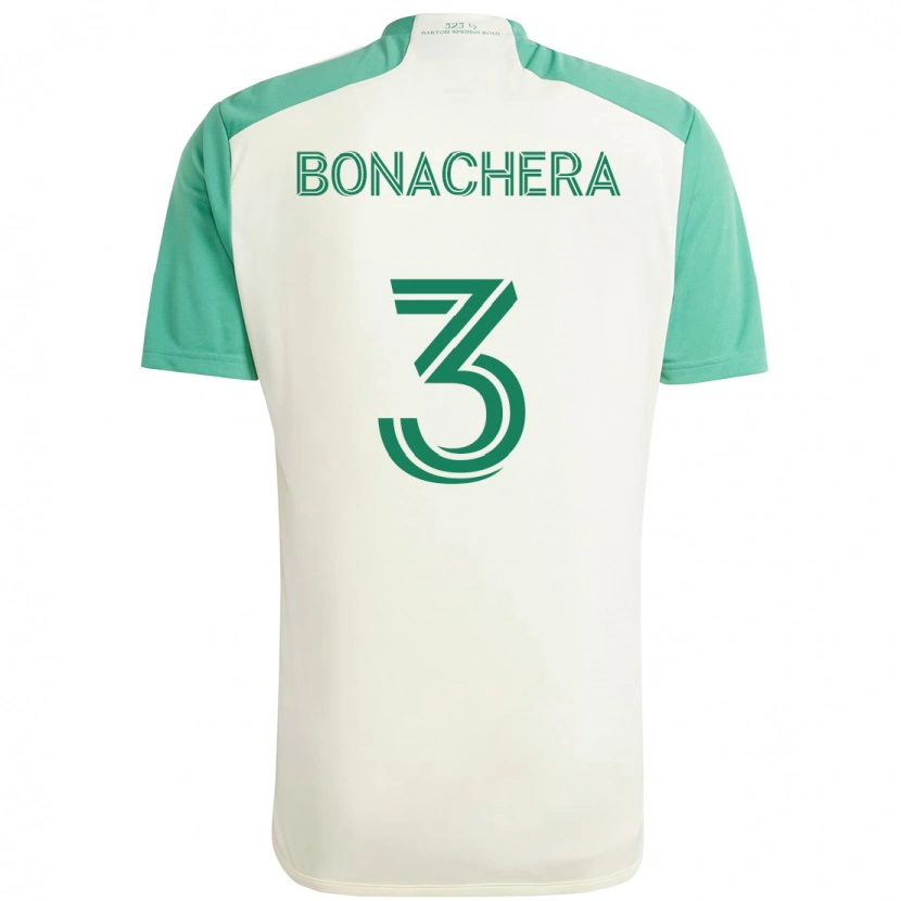 Danxen Kinder Rubén Bonachera #3 Grün Schwarz Auswärtstrikot Trikot 2025/26 T-Shirt Schweiz