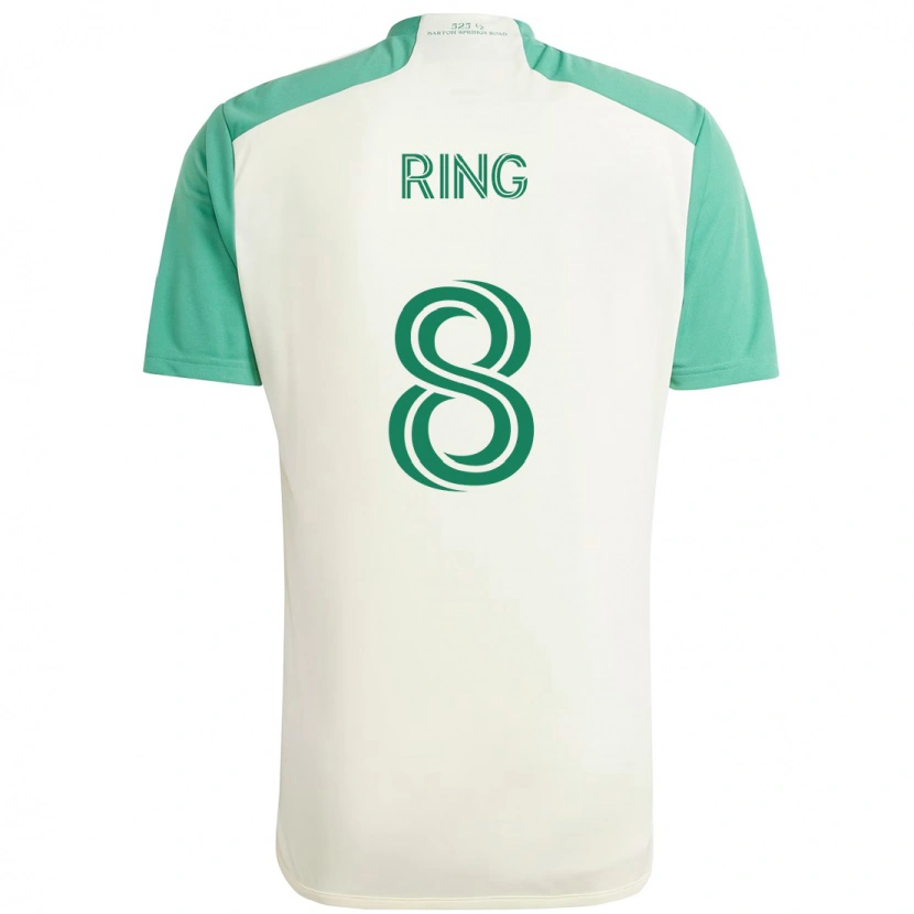 Danxen Kinder Alexander Ring #8 Grün Schwarz Auswärtstrikot Trikot 2025/26 T-Shirt Schweiz