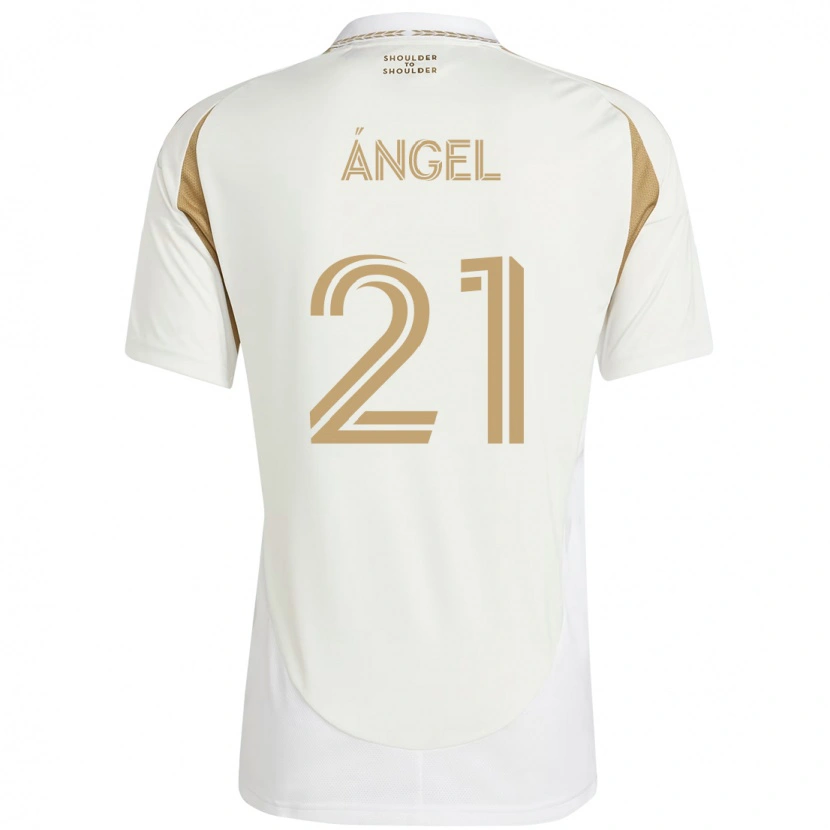 Danxen Kinder Tomás Ángel #21 Schwarz Braun Auswärtstrikot Trikot 2025/26 T-Shirt Schweiz
