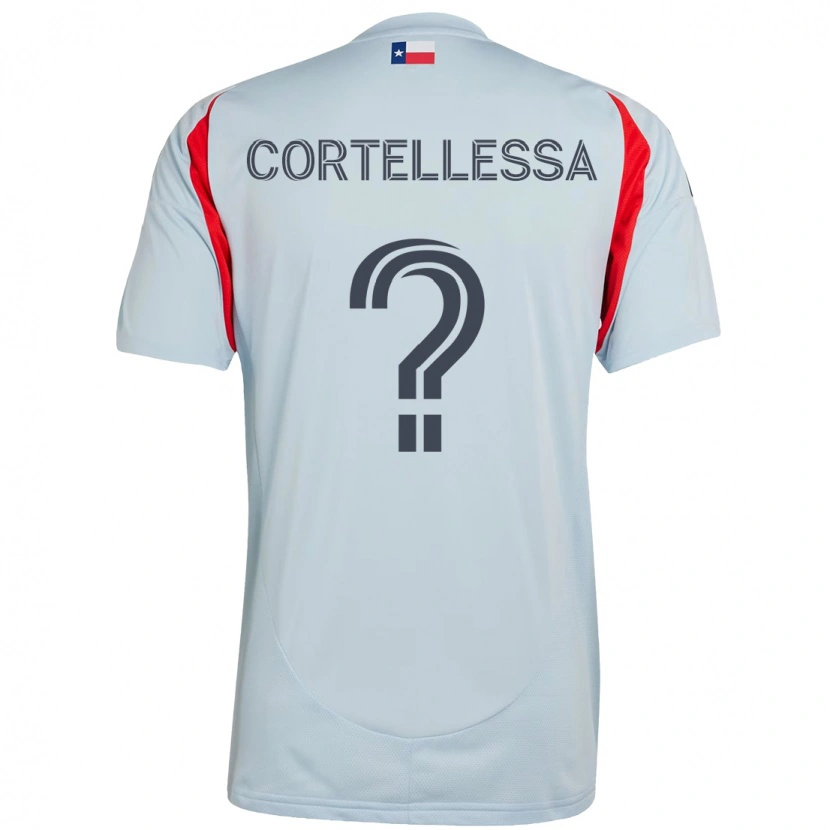 Danxen Kinder Michael Cortellessa #0 Rot Marineblau Auswärtstrikot Trikot 2025/26 T-Shirt Schweiz